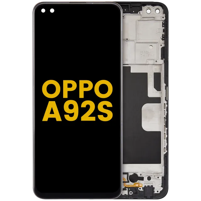 OLED displej s rámečkem pro Oppo A92s (2020) (repasovaný) (všechny barvy)