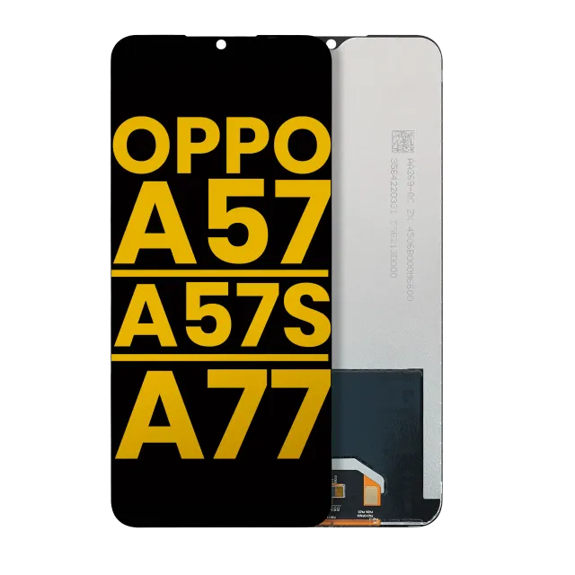 LCD displej bez rámečku pro OPPO A57 4G / A57 E / A57 S / A58 / A77 4G / 5G / A77 S / A78 5G (repasovaný) (všechny barvy)