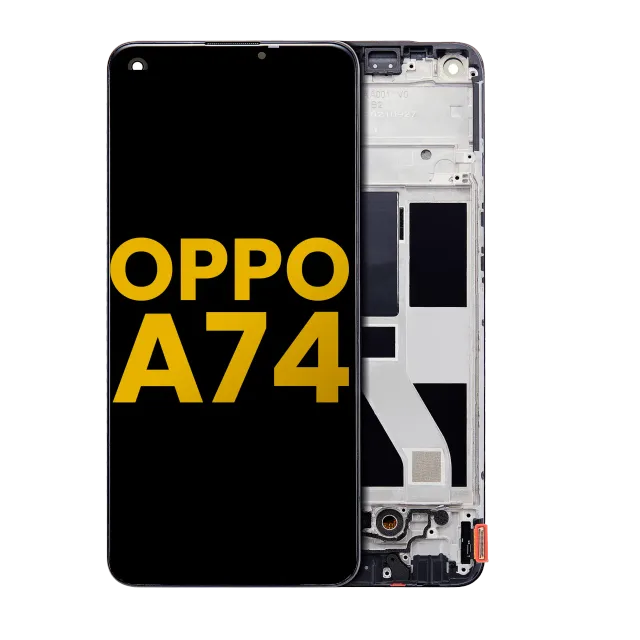 OLED displej s rámečkem pro OPPO A74 4G (repasovaný) (všechny barvy)