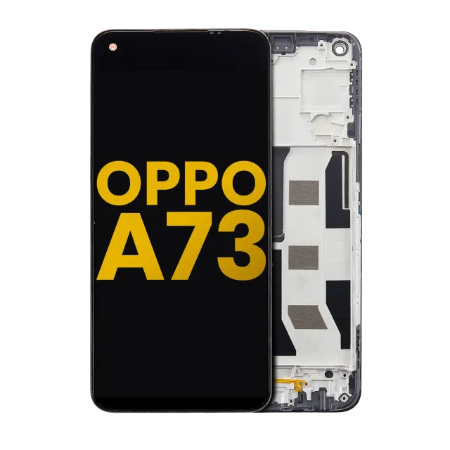 LCD displej s rámečkem pro OPPO A73 5G (repasovaný) (všechny barvy)
