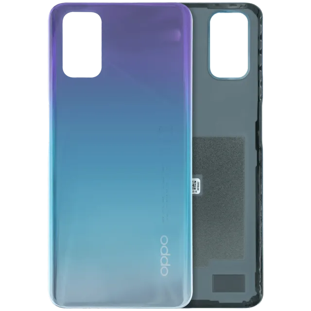Zadní sklo pro Oppo A72 (2020) (Service Pack) (nebesky modrá)