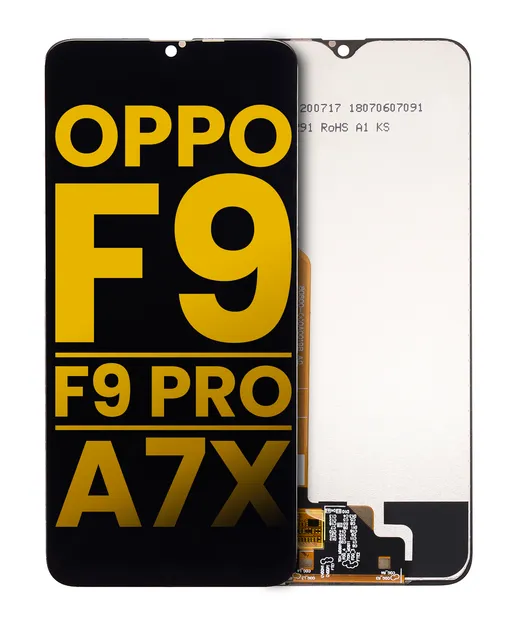 LCD displej bez rámečku pro OPPO F9 / F9 Pro / A7X (repasovaný) (všechny barvy)