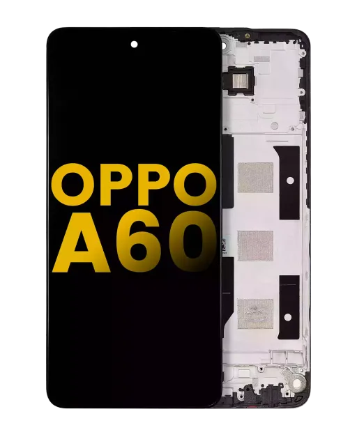 LCD displej s rámečkem pro OPPO A60 (repasovaný) (všechny barvy)