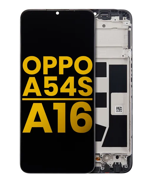 LCD displej s rámečkem pro OPPO A54s / A16 (repasovaný) (všechny barvy)