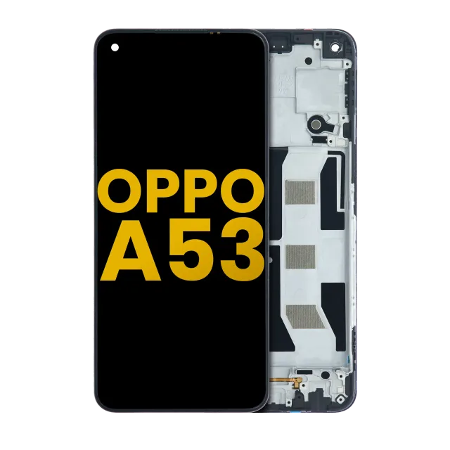 LCD displej s rámečkem pro OPPO A53 5G (repasovaný) (všechny barvy)
