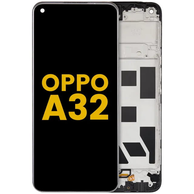 LCD displej s rámečkem pro Oppo A32 (2020) (repasovaný) (všechny barvy)