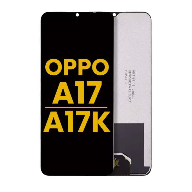 LCD displej bez rámečku pro OPPO A17 / A17K Refurbished) (všechny barvy)