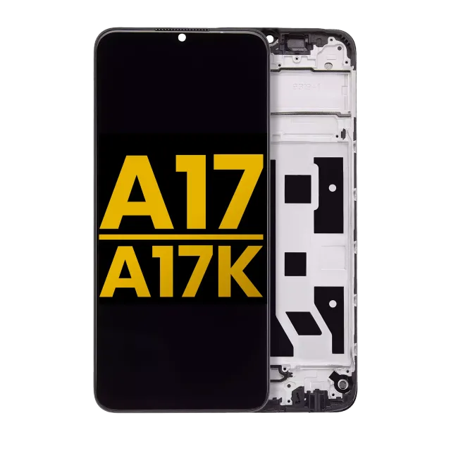 LCD displej s rámečkem pro OPPO A17 / A17K (repasovaný) (všechny barvy)