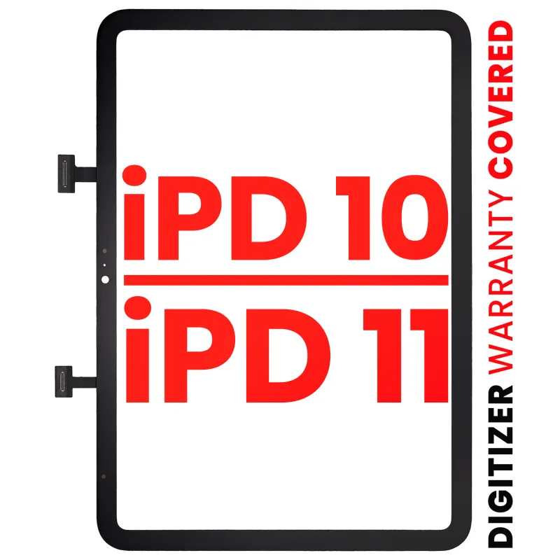 Dotyková vrstva (digitizér) pro iPad 10 (2022) / iPad 11 (2025) (Aftermarket Pro: XO7) (WiFi / Cellular) (všechny barvy)