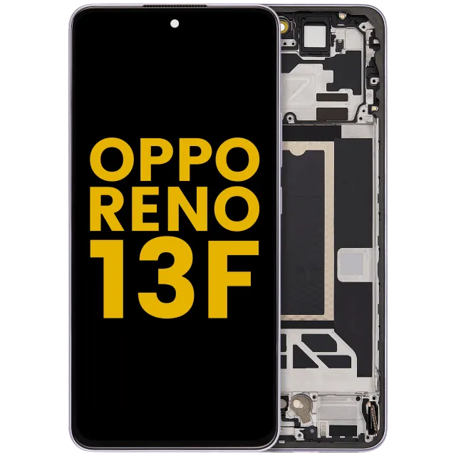 OLED displej s rámečkem pro Oppo Reno13 F 4G / 5G (repasovaný) (Plume Purple)