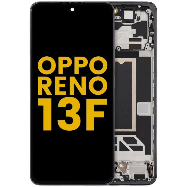 OLED displej s rámečkem pro Oppo Reno13 F 4G / 5G (repasovaný) (Graphite Grey)