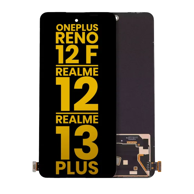 OLED displej bez rámečku pro Oppo Reno 12F 4G / 5G / Realme 12 4G / Realme 13 Plus / Oppo F27 / Realme 13 4g / Realme14T / Realme14 / Realme P3 / Reno13F 4G / 5G / Oppo K13 (repasovaný) (všechny barvy)