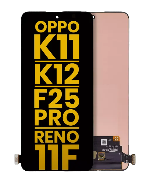 OLED displej bez rámečku pro OPPO K11 / K12 / F25 Pro / Reno 11F (repasovaný) (všechny barvy)