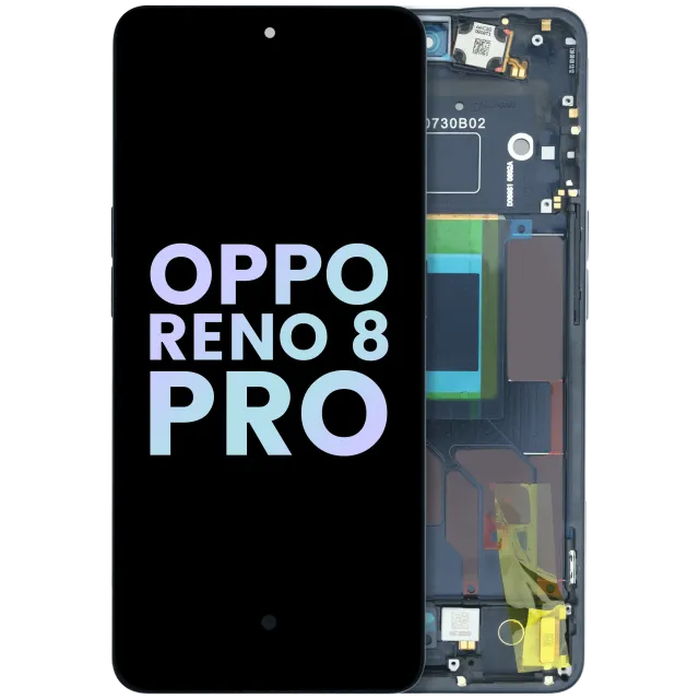 OLED displej s rámečkem pro Oppo Reno 8 Pro 5G / 8 Pro Plus 5G (Genuine) (černá)