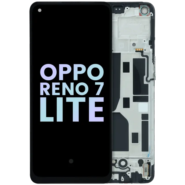 LCD displej s rámečkem pro Oppo Reno 7 Lite 5G/ Reno 7 Z 5G/ Reno 8 Lite/ F21 Pro 5G (2022) (originál OEM) (všechny barvy)