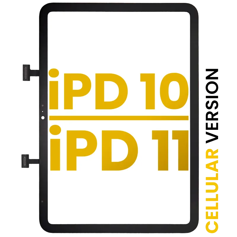 Dotyková vrstva (digitizér) pro iPad 10 (2022) / iPad 11 (2025) (Premium) (WiFi / Cellular) (černá)
