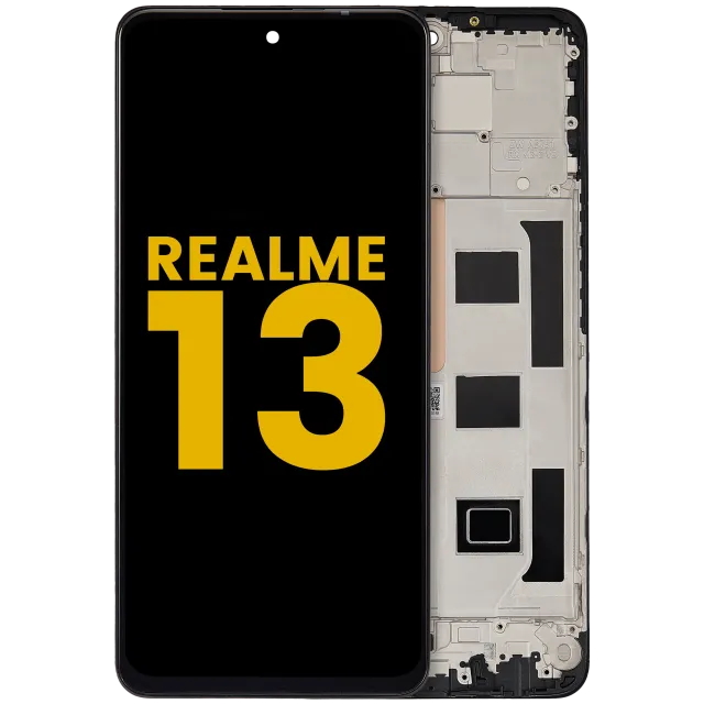 LCD displej s rámečkem pro Realme 13 5G (repasovaný) (všechny barvy)