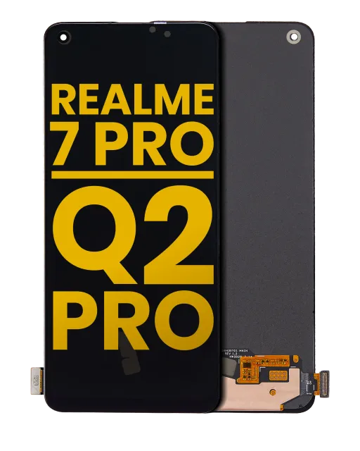 OLED displej bez rámečku pro Realme 7 Pro / Q2 Pro (repasovaný) (01 Version) (všechny barvy)