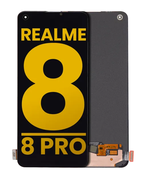 OLED displej bez rámečku pro Realme 8 / 8 Pro (repasovaný) (všechny barvy)