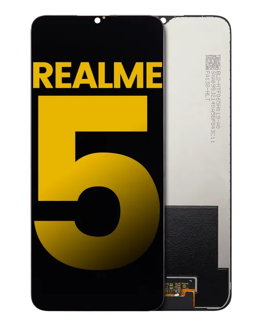LCD displej bez rámečku pro Realme 5 (repasovaný) (všechny barvy)