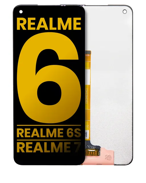 LCD displej bez rámečku pro Realme 7 / Narzo 20 Pro (repasovaný) (všechny barvy)