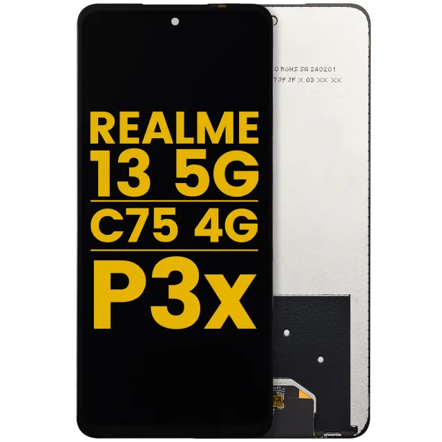 LCD displej bez rámečku pro Realme 13 5G / P3x (repasovaný) (všechny barvy)
