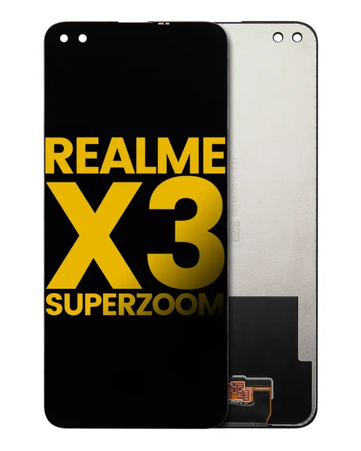 LCD displej bez rámečku pro Realme X3 SuperZoom (repasovaný) (všechny barvy)
