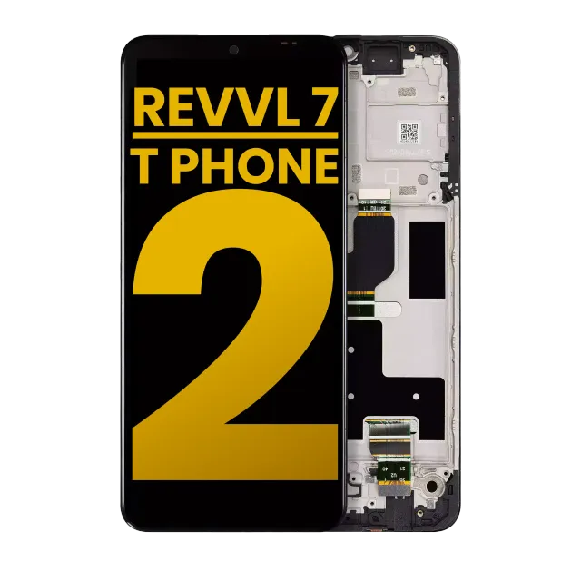 LCD displej s rámečkem pro T-Mobile Revvl 7 / T Phone 2 5G (repasovaný) (všechny barvy)