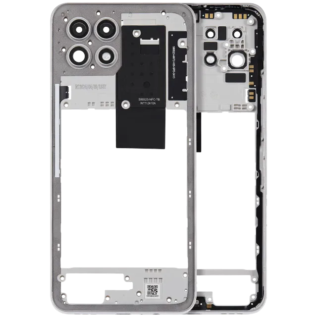 Střední rám (housing) pro T-Mobile Revvl 7 (Arctic Gray)