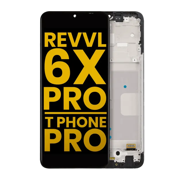 LCD displej s rámečkem pro T-Mobile Revvl 6X Pro 5G / T Phone Pro (repasovaný) (všechny barvy)