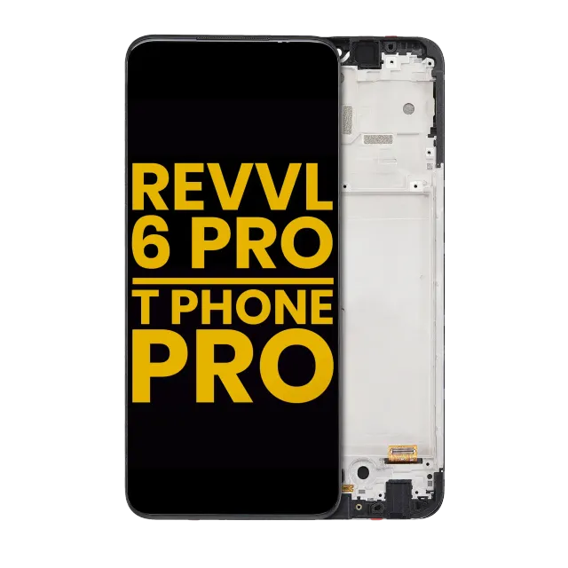 LCD displej s rámečkem pro T-Mobile Revvl 6 Pro / T Phone Pro 5G (repasovaný) (všechny barvy)
