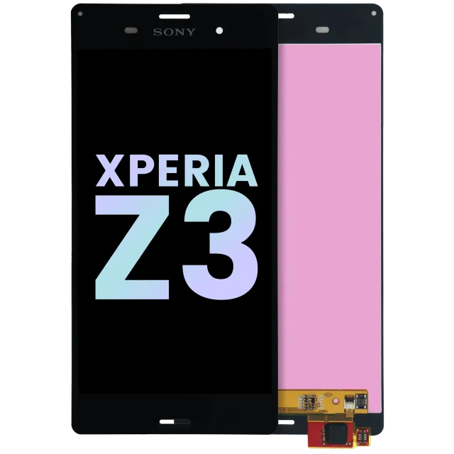 LCD displej bez rámečku pro Sony Xperia Z3 (originál OEM) (černá)