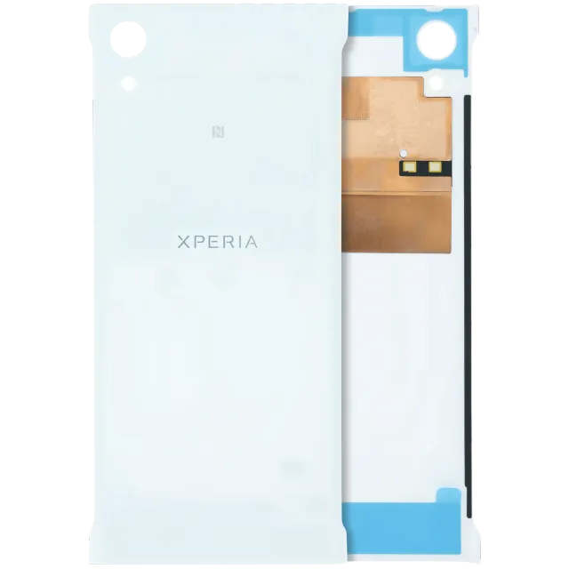 Zadní sklo bez sklíčka kamery pro Sony Xperia XA1 (Genuine) (bílá)