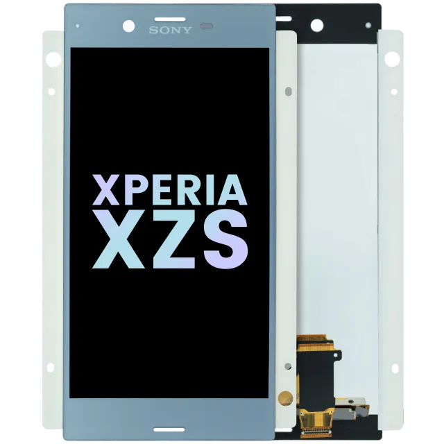 LCD displej bez rámečku pro Sony Xperia XZs (Genuine) (modrá)