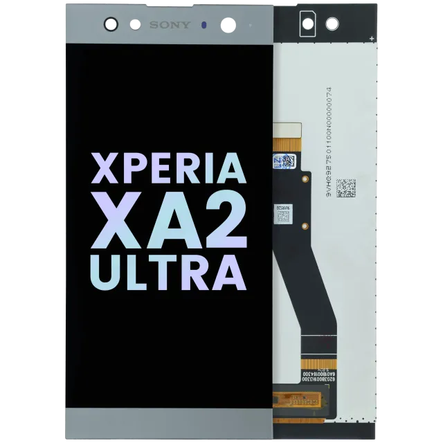 LCD displej bez rámečku pro Sony Xperia XA2 Ultra (originál OEM) (stříbrná)
