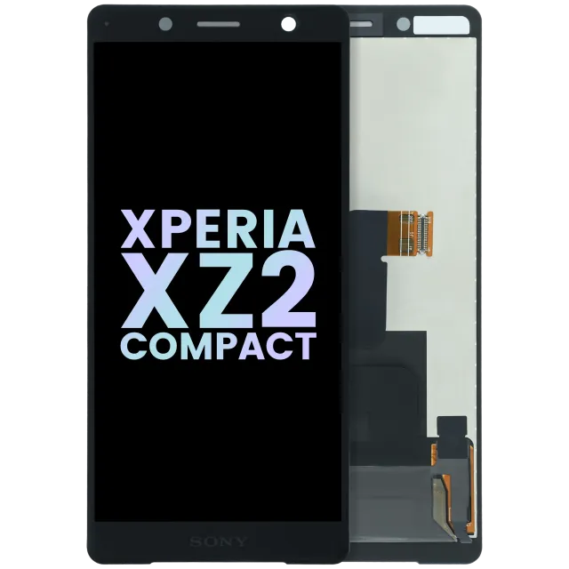 LCD displej bez rámečku pro Sony Xperia XZ2 Compact (originál OEM) (černá)
