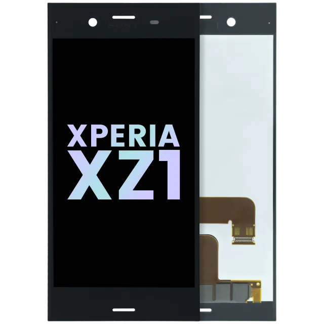 LCD displej bez rámečku pro Sony Xperia XZ1 (originál OEM) (černá)