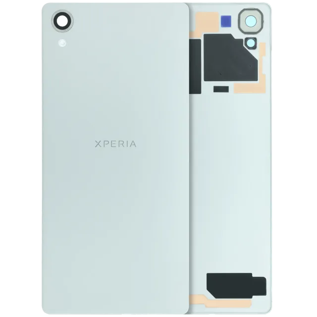Zadní sklo se sklíčkem kamery pro Sony Xperia X (Genuine) (bílá)