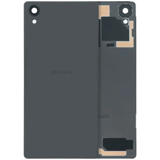 Zadní sklo se sklíčkem kamery pro Sony Xperia X (Genuine) (černá)