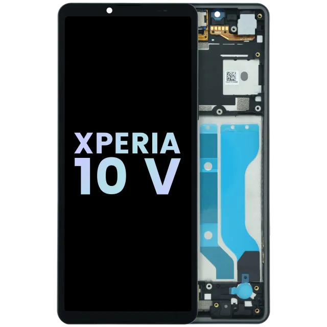 OLED displej s rámečkem pro Sony Xperia 10 V (Genuine) (černá)