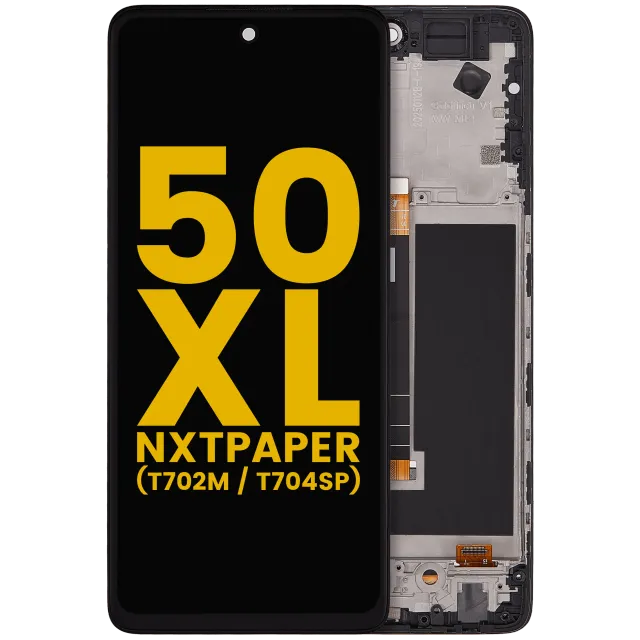 LCD displej s rámečkem pro TCL 50 XL NxtPaper 5G (T702M / T704SP) (repasovaný) (všechny barvy)