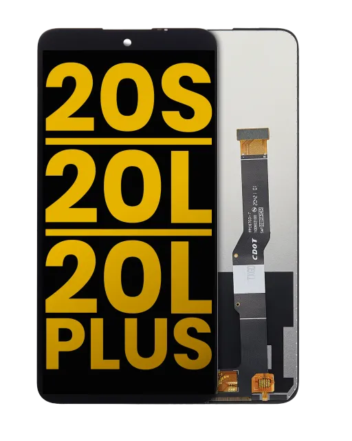 LCD displej bez rámečku pro TCL 20S / TCL 20L / TCL 20L Plus (repasovaný)