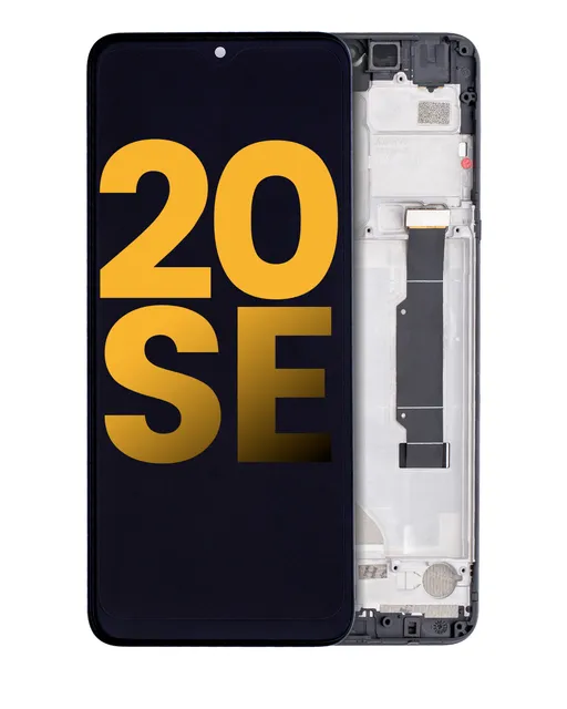 LCD displej s rámečkem pro TCL 20 SE (repasovaný) (Nuit Black)