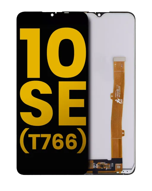 LCD displej bez rámečku pro TCL 10 SE (T766) (repasovaný) (černá)