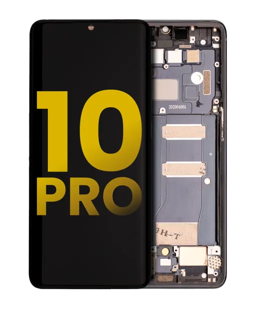 OLED displej s rámečkem pro TCL 10 Pro (repasovaný) (šedá)