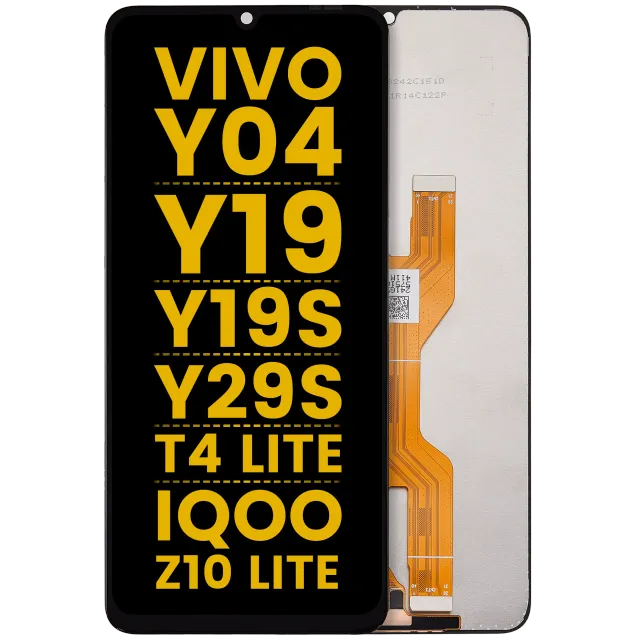 LCD displej bez rámečku pro Vivo Y04 / Y29s / Y19 / Y19s / T4 Lite / iQOO Z10 Lite (repasovaný) (všechny barvy)