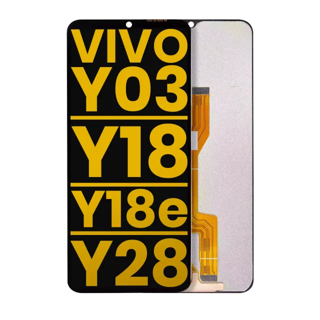 LCD displej bez rámečku pro Vivo Y03 / Y18 / Y18e / Y28 5G (repasovaný) (všechny barvy)
