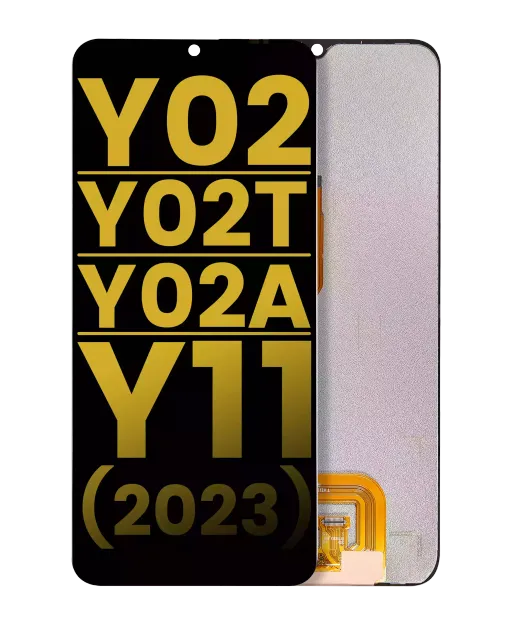 LCD displej bez rámečku pro Vivo Y02 / Y02t / Y02A / Y11 (2023) (repasovaný) (všechny barvy)