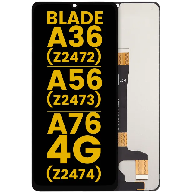 LCD displej bez rámečku pro ZTE Blade A36 (Z2472) / A56 (Z2473) / A76 4G (Z2474) (repasovaný) (všechny barvy)