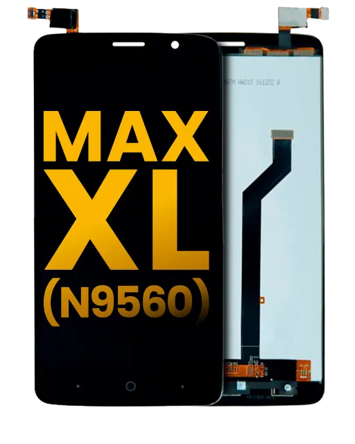 LCD displej bez rámečku pro ZTE Max XL (N9560) (repasovaný) (černá)